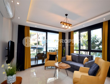 Stylish modern apartment 200 meters from Cleopatra Beach in the center of Alanya.-id-4596-photo-1