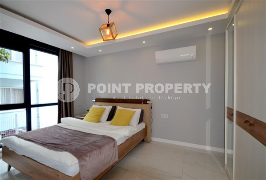 Стильная современная квартира в 200 метрах от пляжа Клеопатры в центре Аланьи.-id-4596-фото-2