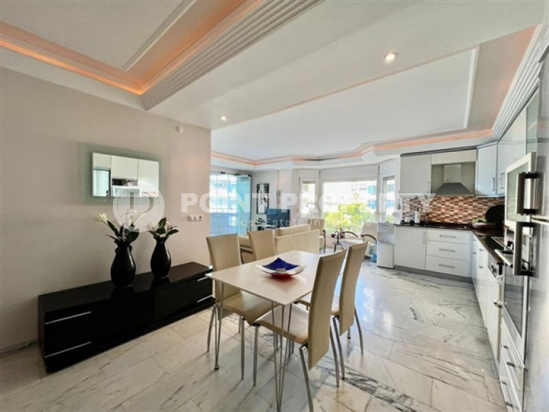 Квартира 3+1 на самом берегу моря, в центре зеленого экологически чистого района Аланьи - Тосмур.-id-4597-фото-2