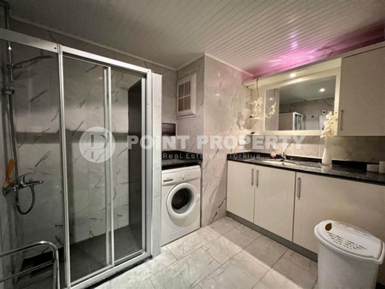 Квартира 3+1 на самом берегу моря, в центре зеленого экологически чистого района Аланьи - Тосмур.-id-4597-фото-7