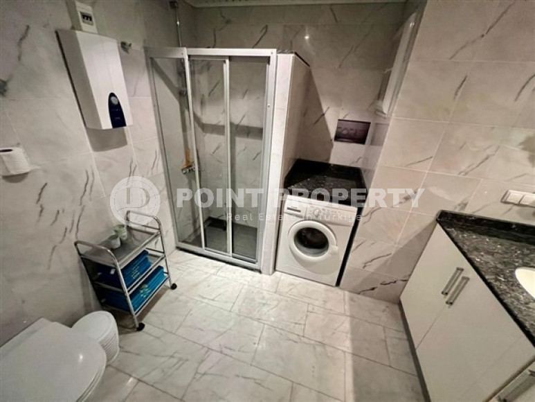 Квартира 3+1 на самом берегу моря, в центре зеленого экологически чистого района Аланьи - Тосмур.-id-4597-фото-9