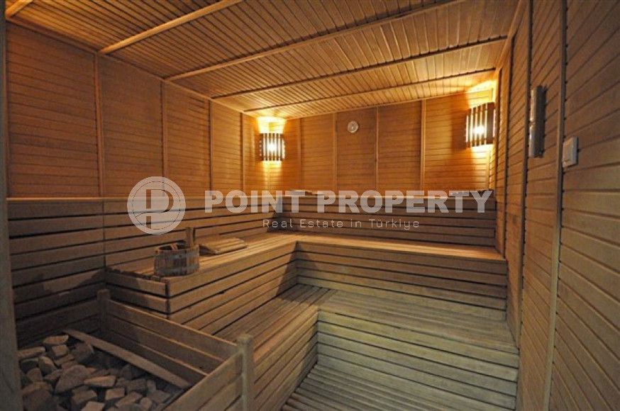 Квартира 3+1 на самом берегу моря, в центре зеленого экологически чистого района Аланьи - Тосмур.-id-4597-фото-20