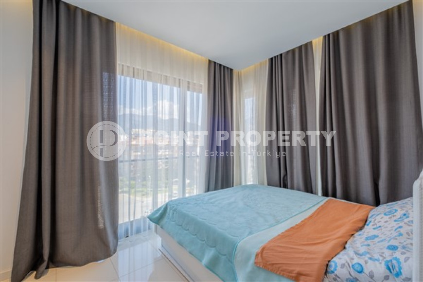 Панорамный дуплекс на 5-м этаже с мансардой в 300 метрах от пляжа и набережной в районе Оба.-id-4598-фото-6