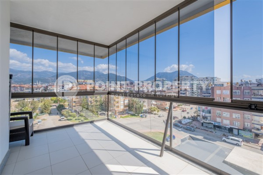 Панорамный дуплекс на 5-м этаже с мансардой в 300 метрах от пляжа и набережной в районе Оба.-id-4598-фото-11