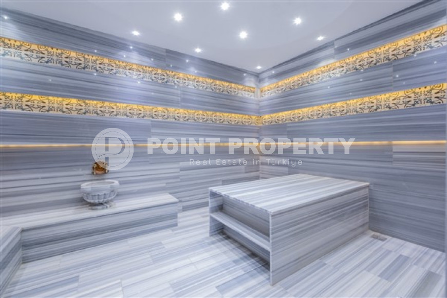 Панорамный дуплекс на 5-м этаже с мансардой в 300 метрах от пляжа и набережной в районе Оба.-id-4598-фото-16