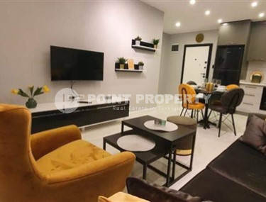 Компактная квартира с современным дизайном в нескольких минутах ходьбы от пляжа и центра Аланьи.-id-4599-фото-2