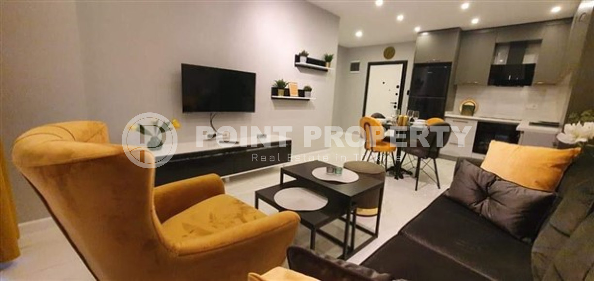 Компактная квартира с современным дизайном в нескольких минутах ходьбы от пляжа и центра Аланьи.-id-4599-фото-2