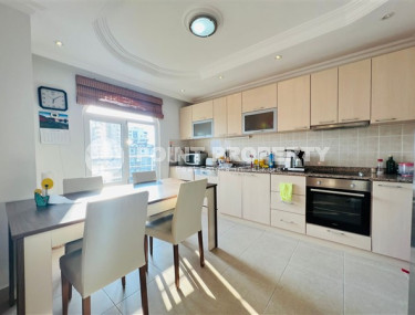 Spacious, bright apartment with two bedrooms 800 meters from the sea in a calm, landscaped area of Alanya - Cikcilli.-id-4602-photo-3