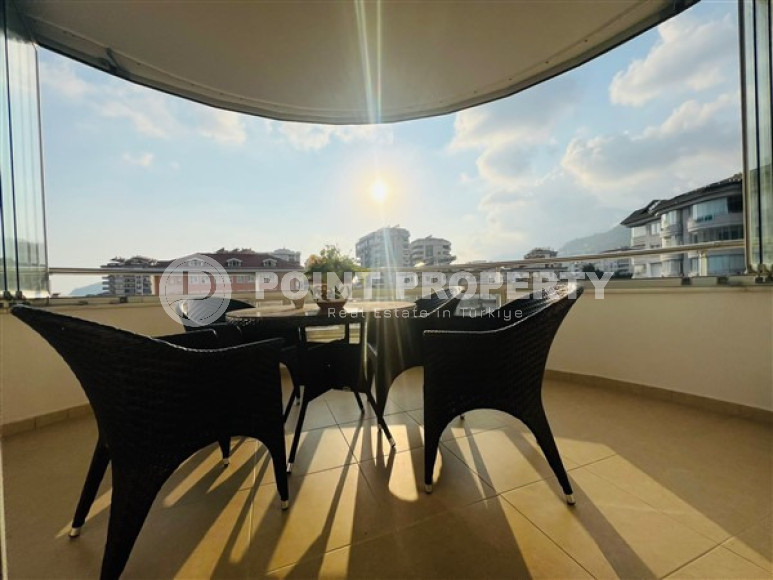 Spacious, bright apartment with two bedrooms 800 meters from the sea in a calm, landscaped area of Alanya - Cikcilli.-id-4602-photo-8