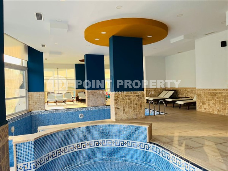 Spacious, bright apartment with two bedrooms 800 meters from the sea in a calm, landscaped area of Alanya - Cikcilli.-id-4602-photo-17