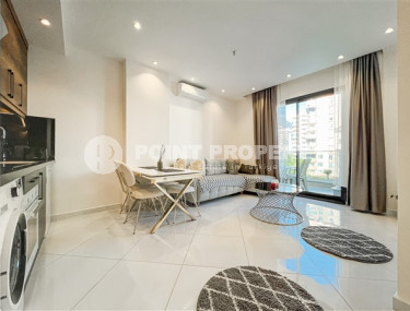 Small stylish apartment in a residence built in 2021, Mahmutlar district-id-4607-photo-1