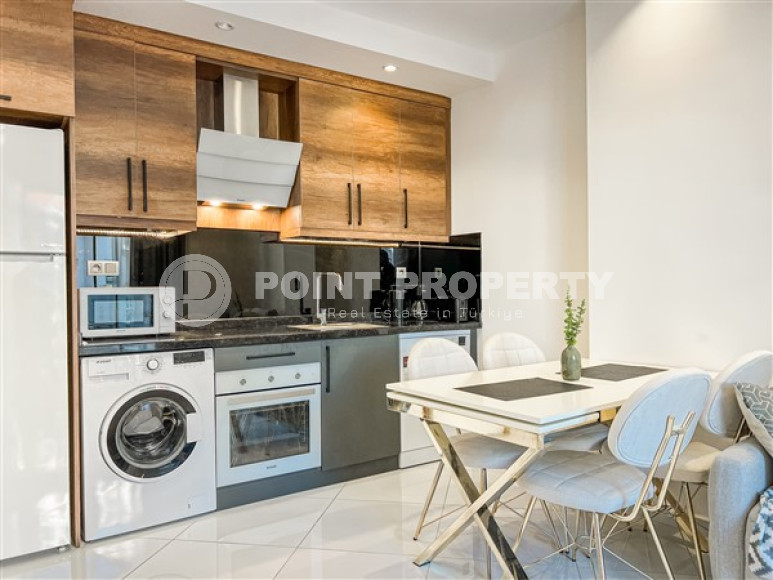 Small stylish apartment in a residence built in 2021, Mahmutlar district-id-4607-photo-3