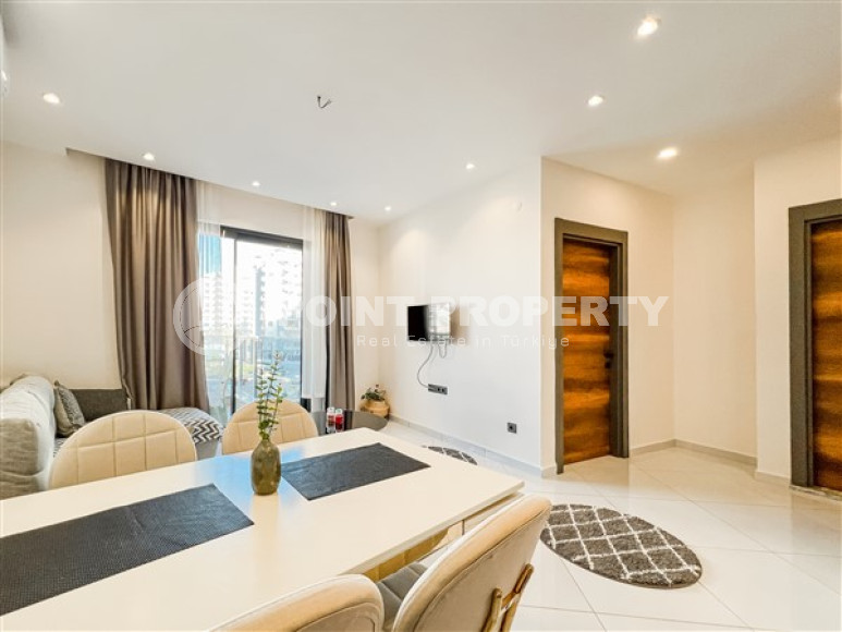 Small stylish apartment in a residence built in 2021, Mahmutlar district-id-4607-photo-4