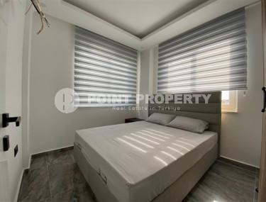 Классическая квартира с планировкой 1+1 в резиденции в 200 метрах от моря, Кестель-id-4608-фото-4