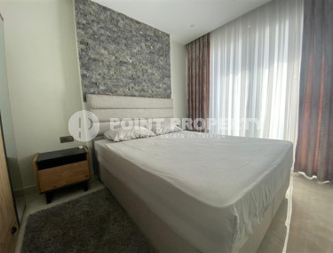 Классическая квартира с планировкой 1+1 в резиденции в 200 метрах от моря, Кестель-id-4608-фото-5