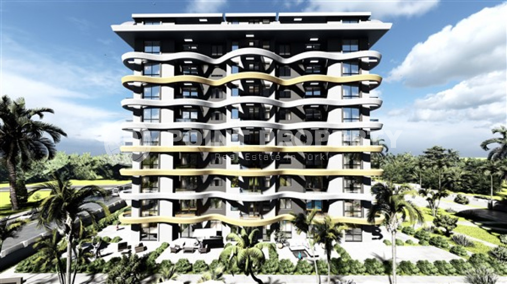 Двухкомнатные и трёхкомнатные апартаменты 45 - 111 м2 в новой резиденции, район Окурджалар-id-4613-фото-2