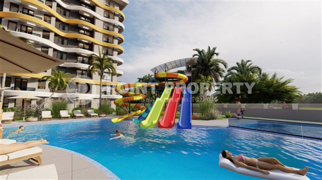 Двухкомнатные и трёхкомнатные апартаменты 45 - 111 м2 в новой резиденции, район Окурджалар-id-4613-фото-5