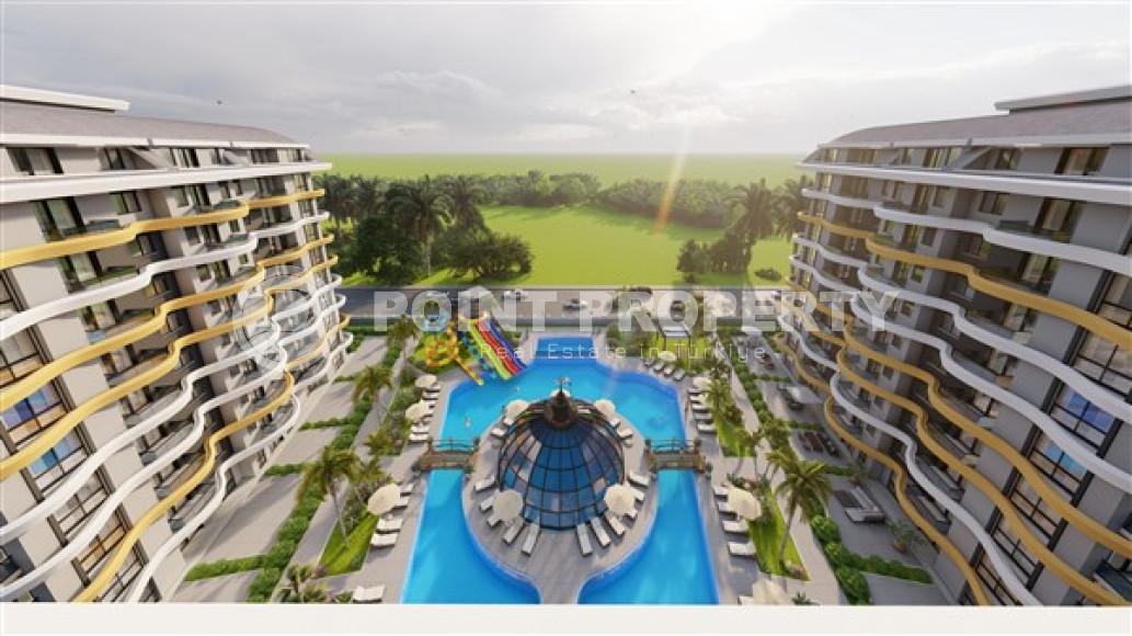 Двухкомнатные и трёхкомнатные апартаменты 45 - 111 м2 в новой резиденции, район Окурджалар-id-4613-фото-6