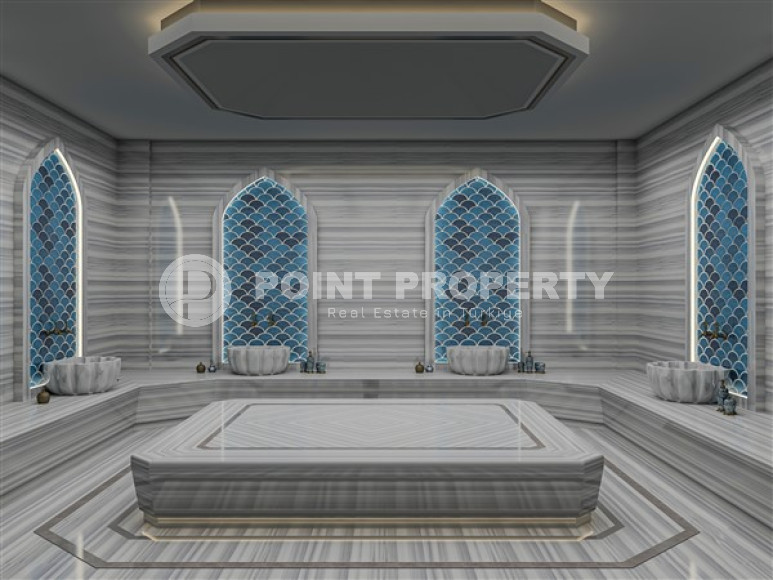 Двухкомнатные и трёхкомнатные апартаменты 45 - 111 м2 в новой резиденции, район Окурджалар-id-4613-фото-12