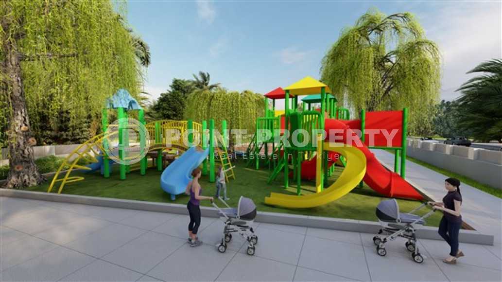 Двухкомнатные и трёхкомнатные апартаменты 45 - 111 м2 в новой резиденции, район Окурджалар-id-4613-фото-13