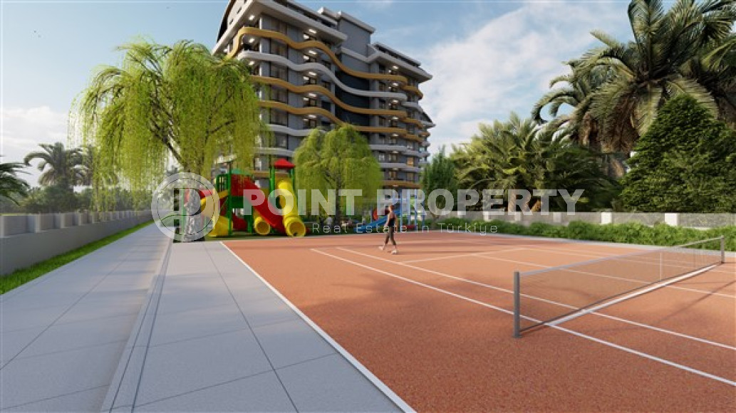 Двухкомнатные и трёхкомнатные апартаменты 45 - 111 м2 в новой резиденции, район Окурджалар-id-4613-фото-14