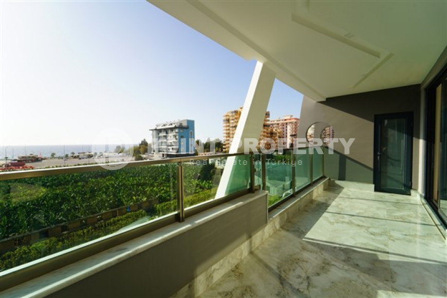 Новая квартира на 3-м этаже с видом на море в престижном районе Каргыджак.-id-4615-фото-9