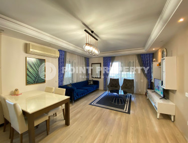 Трехкомнатная квартира на аренду в резиденции с бассейном в районе Махмутлар, Алания.-id-4618-фото-3