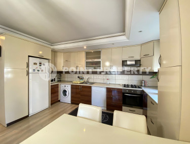 Трехкомнатная квартира на аренду в резиденции с бассейном в районе Махмутлар, Алания.-id-4618-фото-4