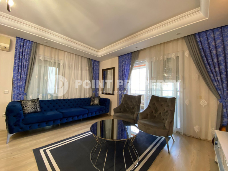 Трехкомнатная квартира на аренду в резиденции с бассейном в районе Махмутлар, Алания.-id-4618-фото-6