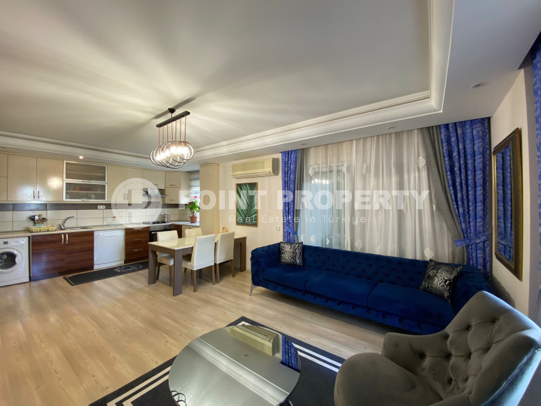 Трехкомнатная квартира на аренду в резиденции с бассейном в районе Махмутлар, Алания.-id-4618-фото-7