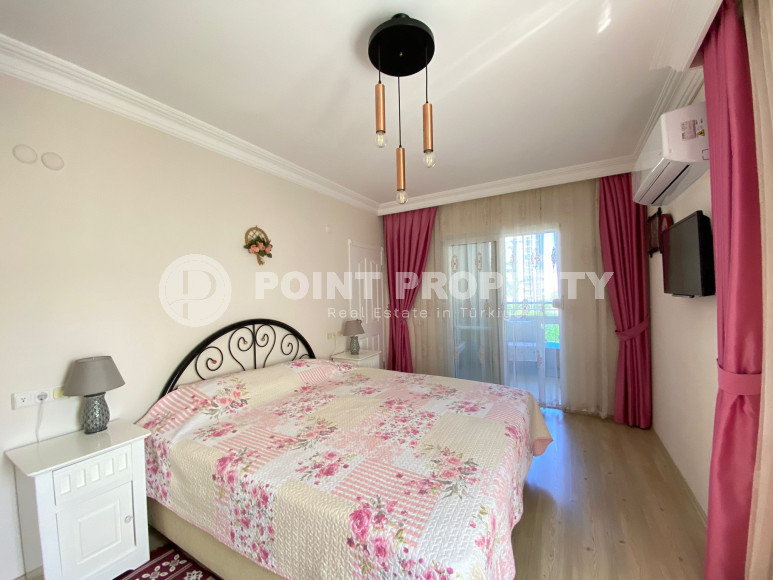 Трехкомнатная квартира на аренду в резиденции с бассейном в районе Махмутлар, Алания.-id-4618-фото-9