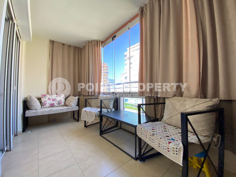 Трехкомнатная квартира на аренду в резиденции с бассейном в районе Махмутлар, Алания.-id-4618-фото-14