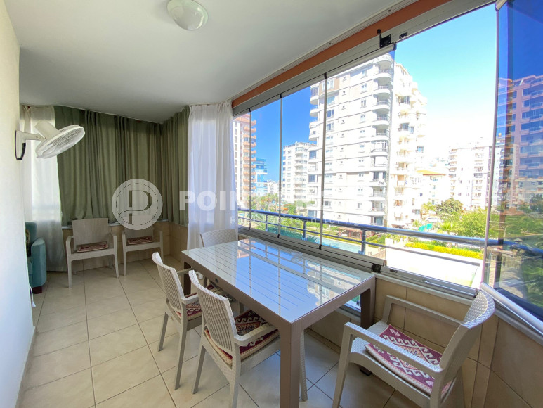 Трехкомнатная квартира на аренду в резиденции с бассейном в районе Махмутлар, Алания.-id-4618-фото-16