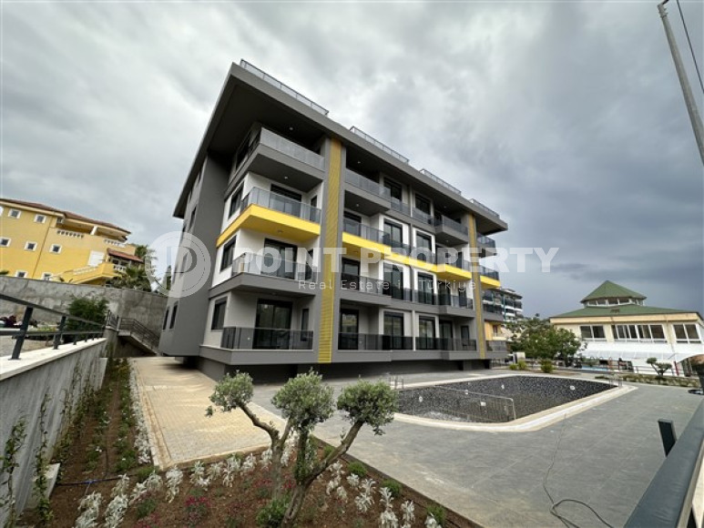 Небольшая квартира 1+1 на 3-м этаже в новой резиденции в центре престижного района Кестель.-id-4623-фото-12