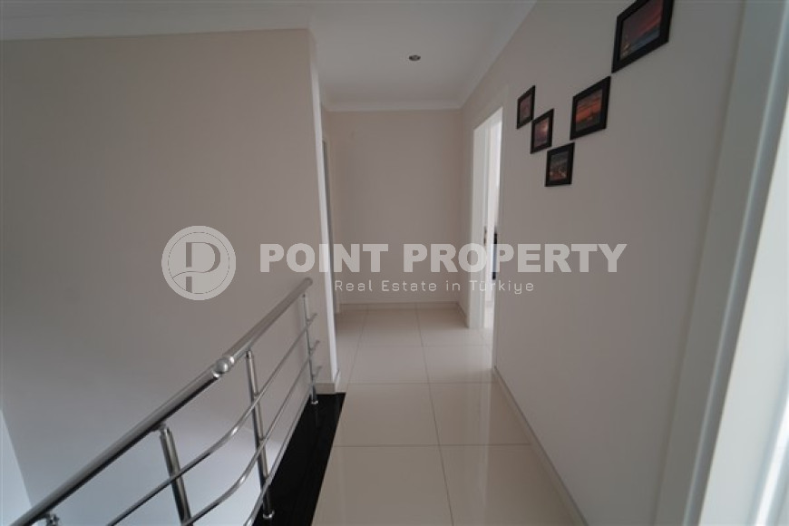 Меблированный дуплекс-пентхаус 3+1, 185м², с видом на море в районе Кестель, Аланья-id-1379-фото-15