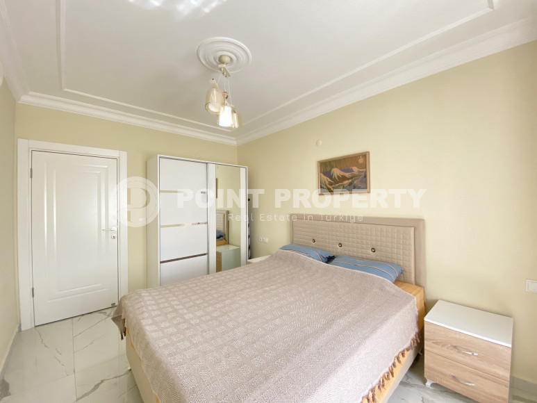 Трехкомнатные апартаменты для аренды в резиденции с бассейном в районе Махмутлар, Аланья.-id-4625-фото-6