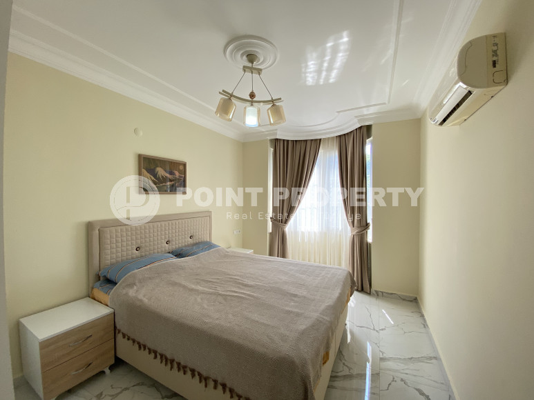 Трехкомнатные апартаменты для аренды в резиденции с бассейном в районе Махмутлар, Аланья.-id-4625-фото-7