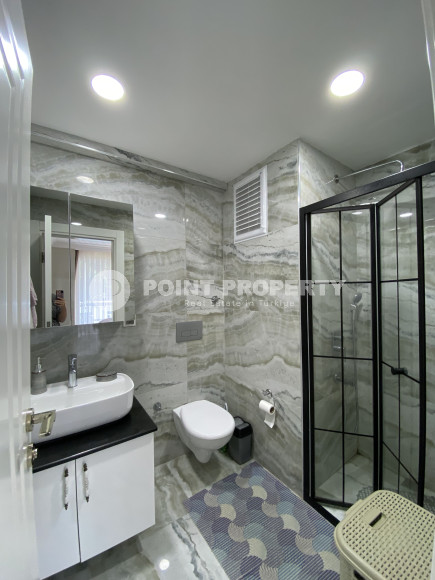 Трехкомнатные апартаменты для аренды в резиденции с бассейном в районе Махмутлар, Аланья.-id-4625-фото-12