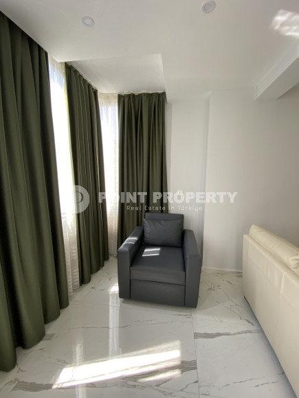 Трехкомнатные апартаменты для аренды в резиденции с бассейном в районе Махмутлар, Аланья.-id-4625-фото-13