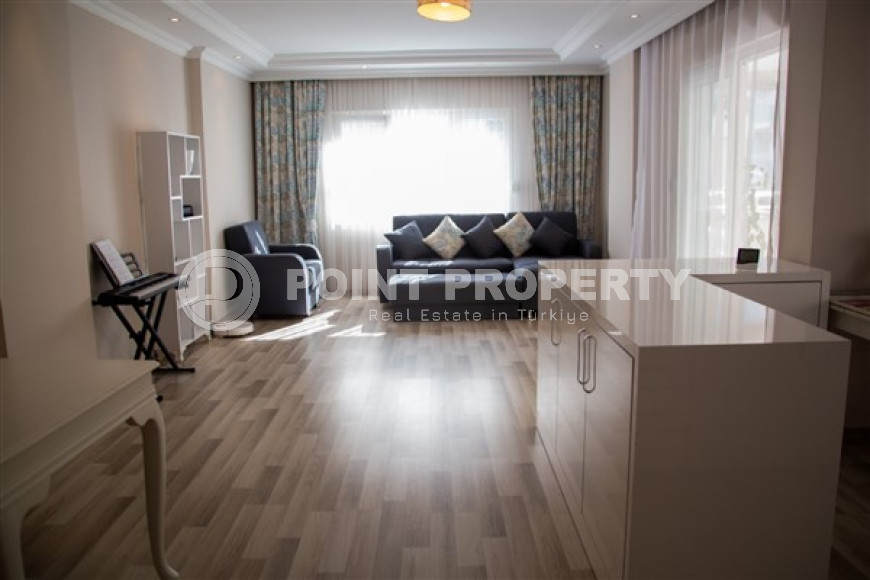 Прелестная квартира с площадью 110 м2 и двумя балконами, район Оба-id-4627-фото-2