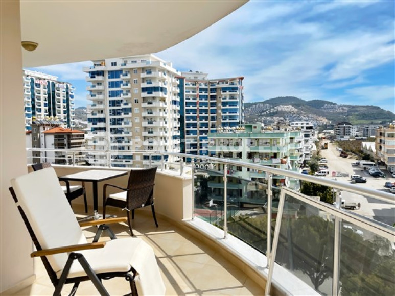 Equipped three-room apartment 115 m2 with two balconies and furniture, Mahmutlar district-id-4629-photo-8