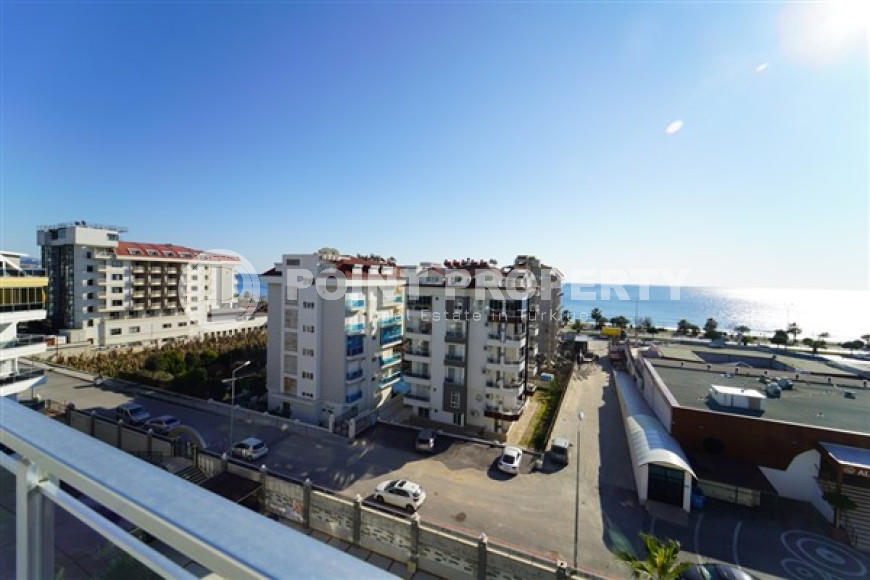 Меблированный дуплекс-пентхаус 3+1, 185м², с видом на море в районе Кестель, Аланья-id-1379-фото-23