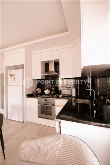 Элегантная 2+1 квартира на 1 этаже комплекса 2022 года постройки, Газипаша-id-4630-фото-3