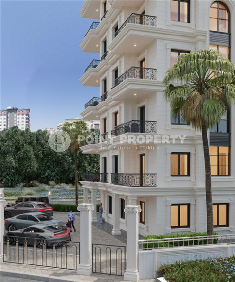 Apartment 1+1 with an area of 56 m2 in a new high-rise residence under construction, Mahmutlar-id-4635-photo-3