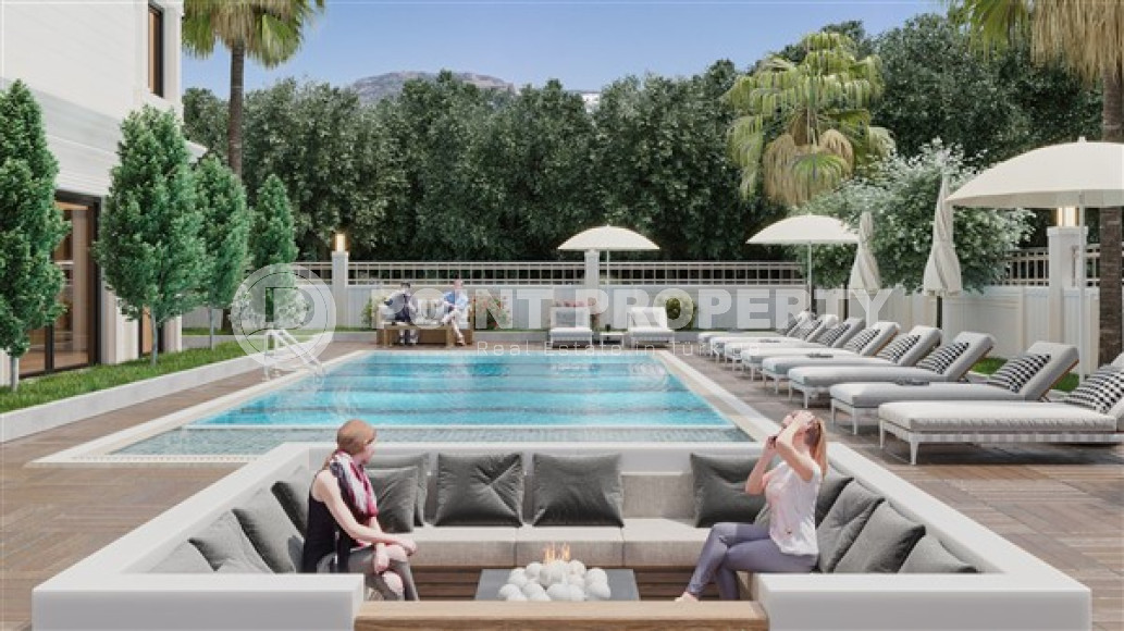 Apartment 1+1 with an area of 56 m2 in a new high-rise residence under construction, Mahmutlar-id-4635-photo-5