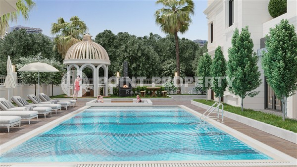 Apartment 1+1 with an area of 56 m2 in a new high-rise residence under construction, Mahmutlar-id-4635-photo-7