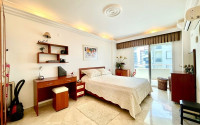 Spacious, bright one-bedroom apartment a kilometer from the sea in a prestigious, landscaped area of Alanya - Cikcilli.-id-4637-photo-5