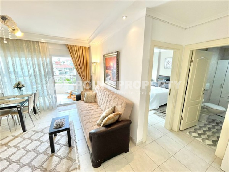 Comfortable apartments with a pleasant, bright interior in a quiet, prestigious area of Alanya - Cikcilli. Description:-id-4639-photo-2