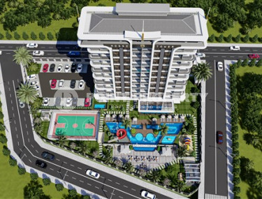 Новый проект - апартаменты в роскошной резиденции в престижном районе Аланьи - Кестель.-id-4646-фото-2