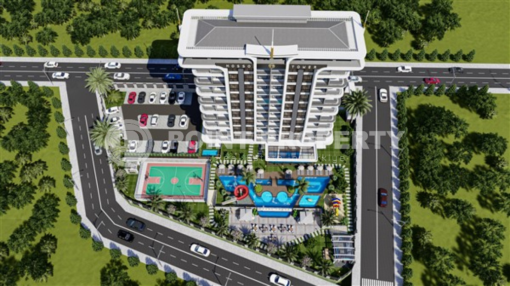 Новый проект - апартаменты в роскошной резиденции в престижном районе Аланьи - Кестель.-id-4646-фото-2